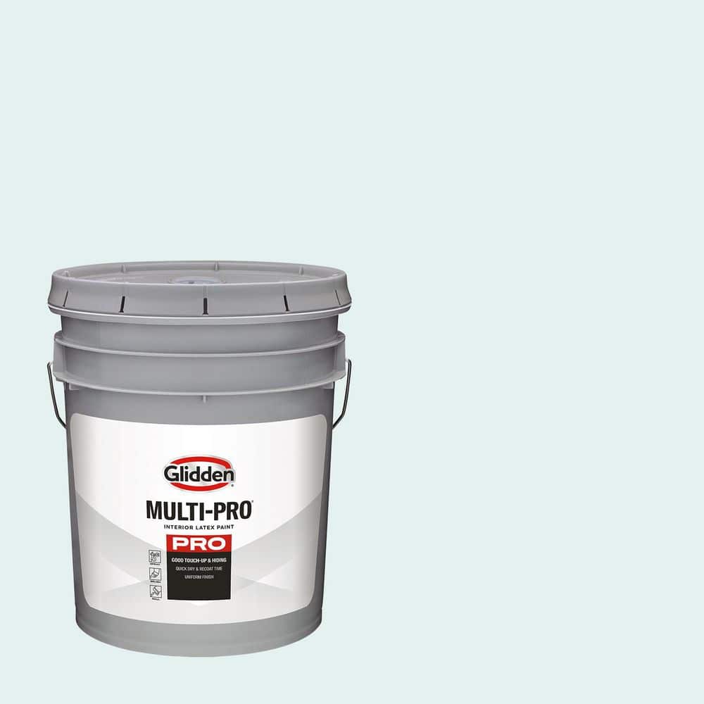 Glidden Multi-Pro 5 gal. PPG1234-1 Aqua Tint Semi-Gloss Interior Paint