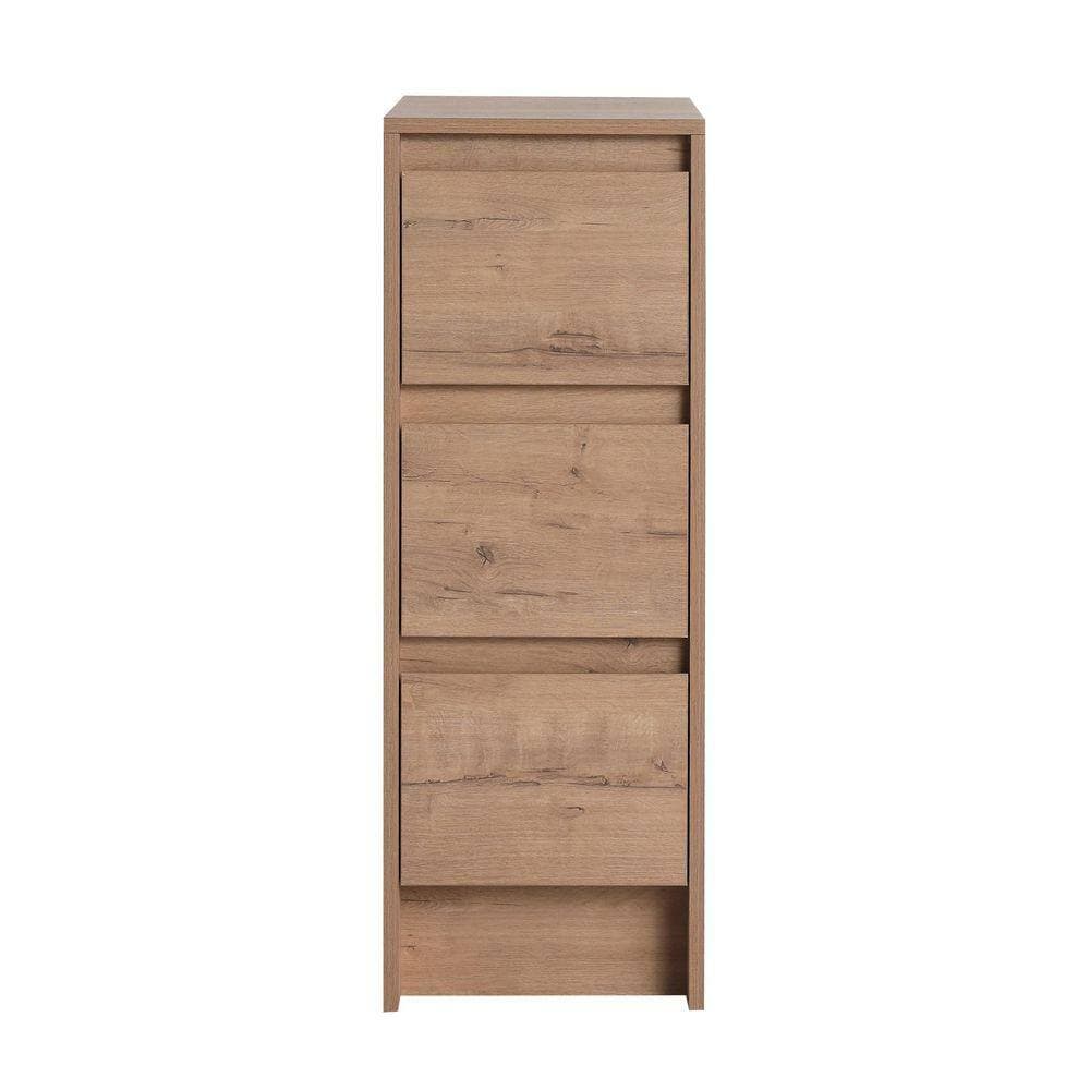 UPIKER 11.8 in. W Freestanding Storage Cabinet in Brown 1-Pieces Unassembled (1)
