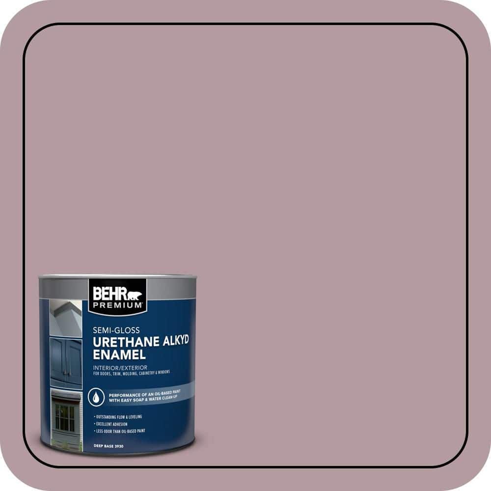 BEHR PREMIUM 1 qt. #N120-4 Roaring Twenties Semi-Gloss Enamel Urethane Alkyd Interior/Exterior Paint (1)