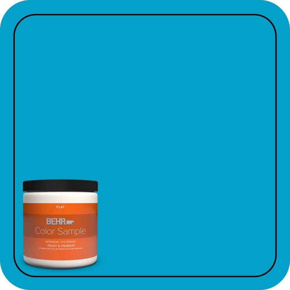 BEHR PREMIUM PLUS #P490-5 Yucatan Flat Low Odor & Primer (1)
