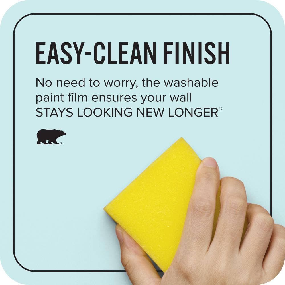 BEHR ULTRA 1 gal. #520C-2 Fountain Spout Extra Durable Flat Interior Paint & Primer (4)