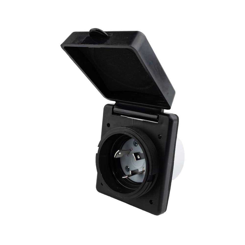 Power Sentry 30 Amp 125-Volt Twist Lock RV Power Inlet (1)