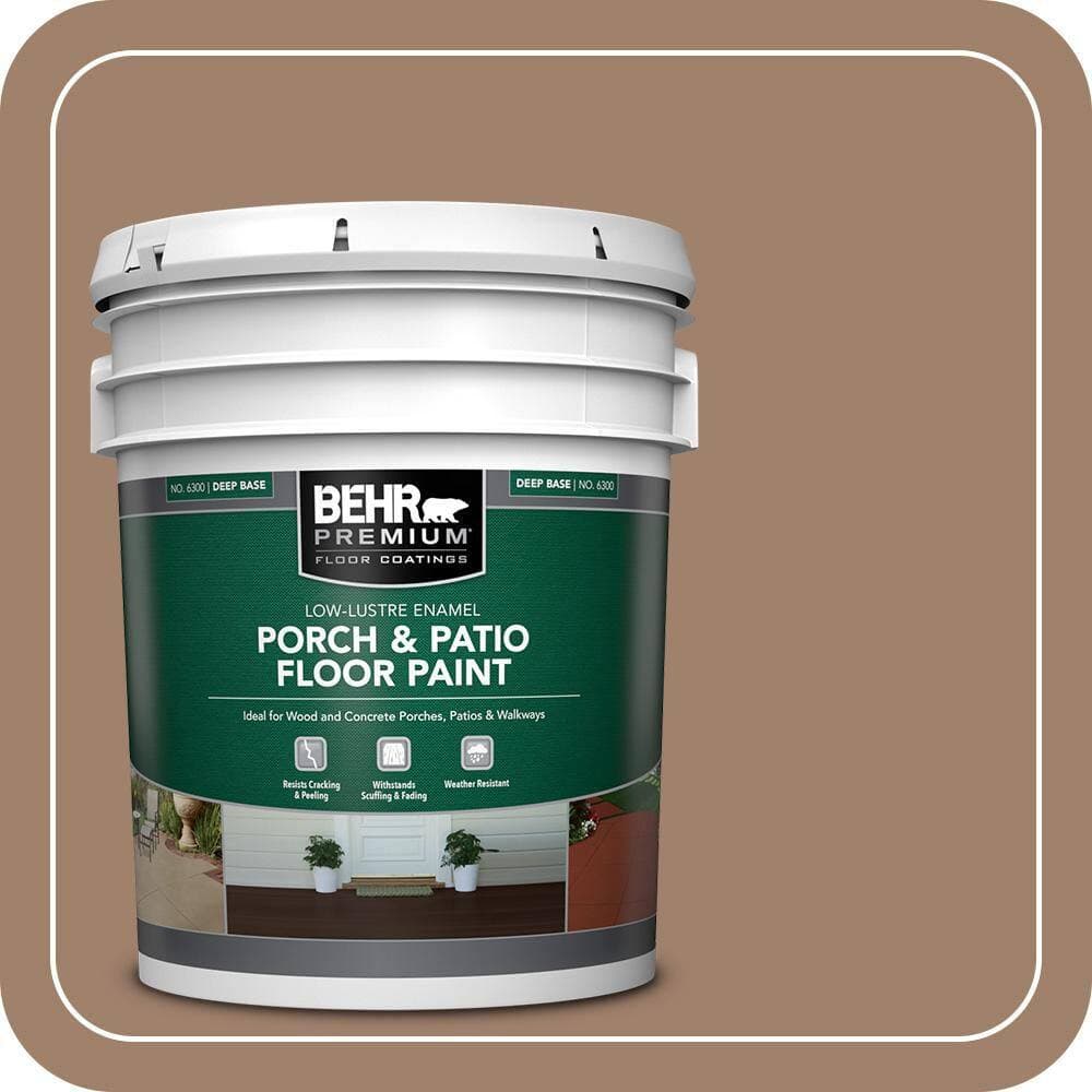 BEHR PREMIUM #ECC-40-3 Low-Lustre Enamel Interior/Exterior Porch and Patio Floor Paint (1)