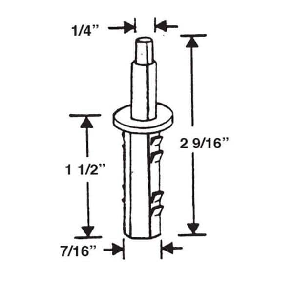 Barton Kramer Bi-Fold Closet Door Top Pivot Bracket (2)