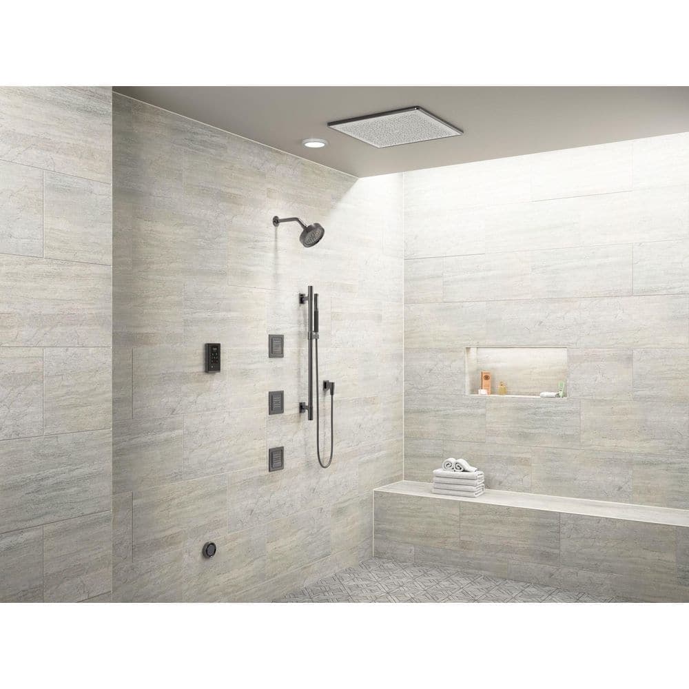 KOHLER Invigoration Series Steam Generator Control Kit with Aromatherapy Reservoir in Vibrant Titanium (2)