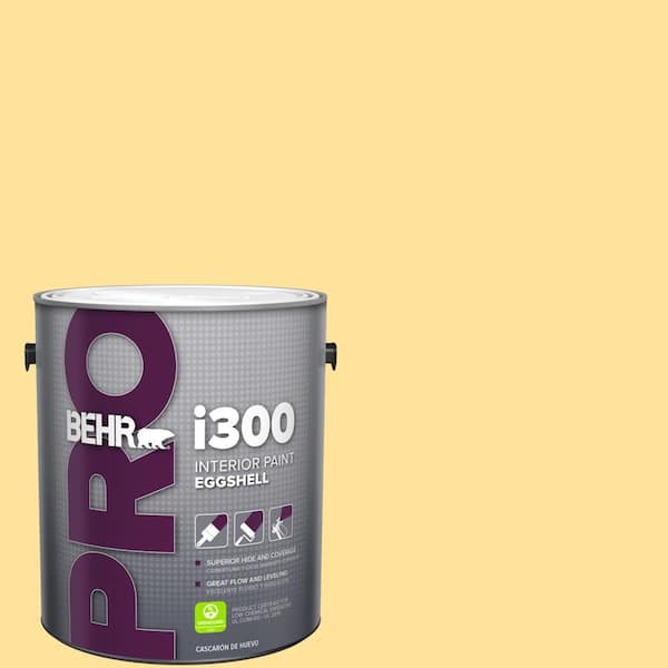 BEHR PRO 1 gal. #P290-3 Roasted Corn Eggshell Interior Paint (2)