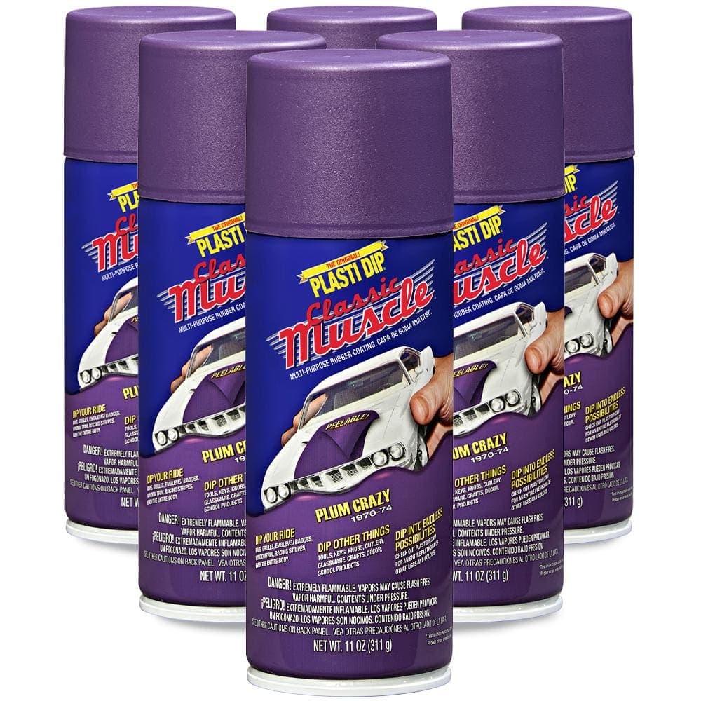 Plasti Dip Classic Muscle 11 oz. Plum Crazy Spray (6-pack)