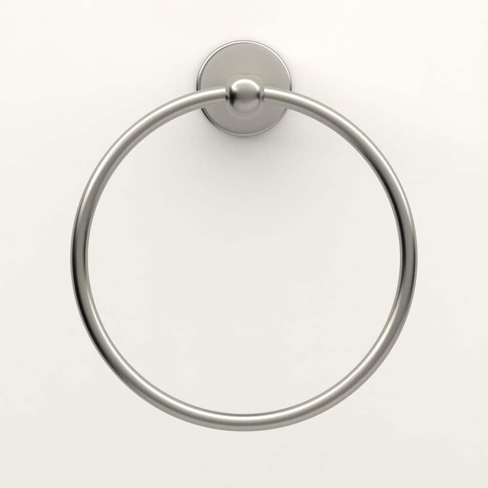 Glacier Bay Builders Wall Mounted Towel Ring in Spot Resistant Brushed Nickel (3)