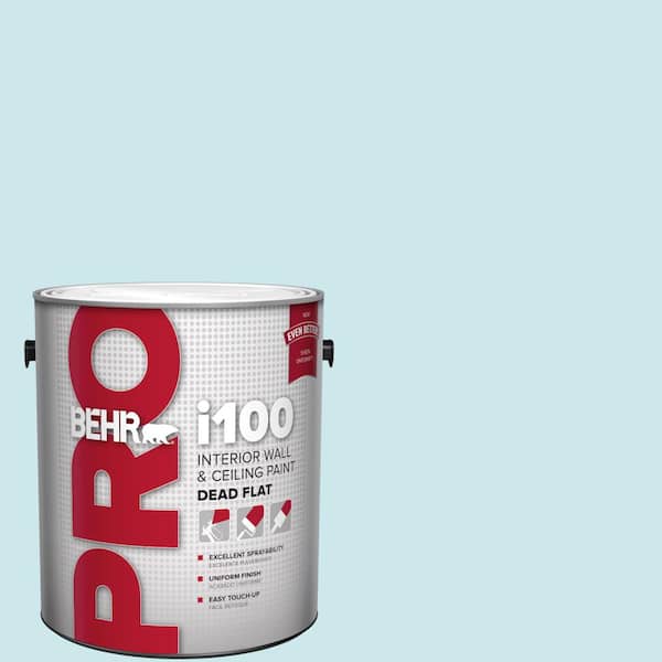 BEHR PRO 1 gal. #MQ3-52 Ethereal Mood Dead Flat Interior Paint (2)