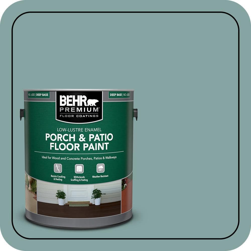 BEHR PREMIUM #PPU13-08 Textured Low-Lustre Enamel Interior/Exterior Porch and Patio Anti-Slip Floor Paint (1)