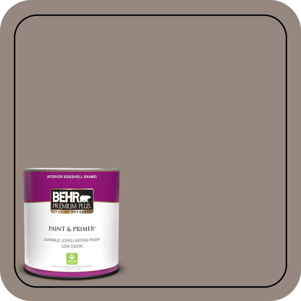 BEHR PREMIUM PLUS 1 qt. #MQ2-57 Art District Eggshell Enamel Low Odor Interior Paint & Primer