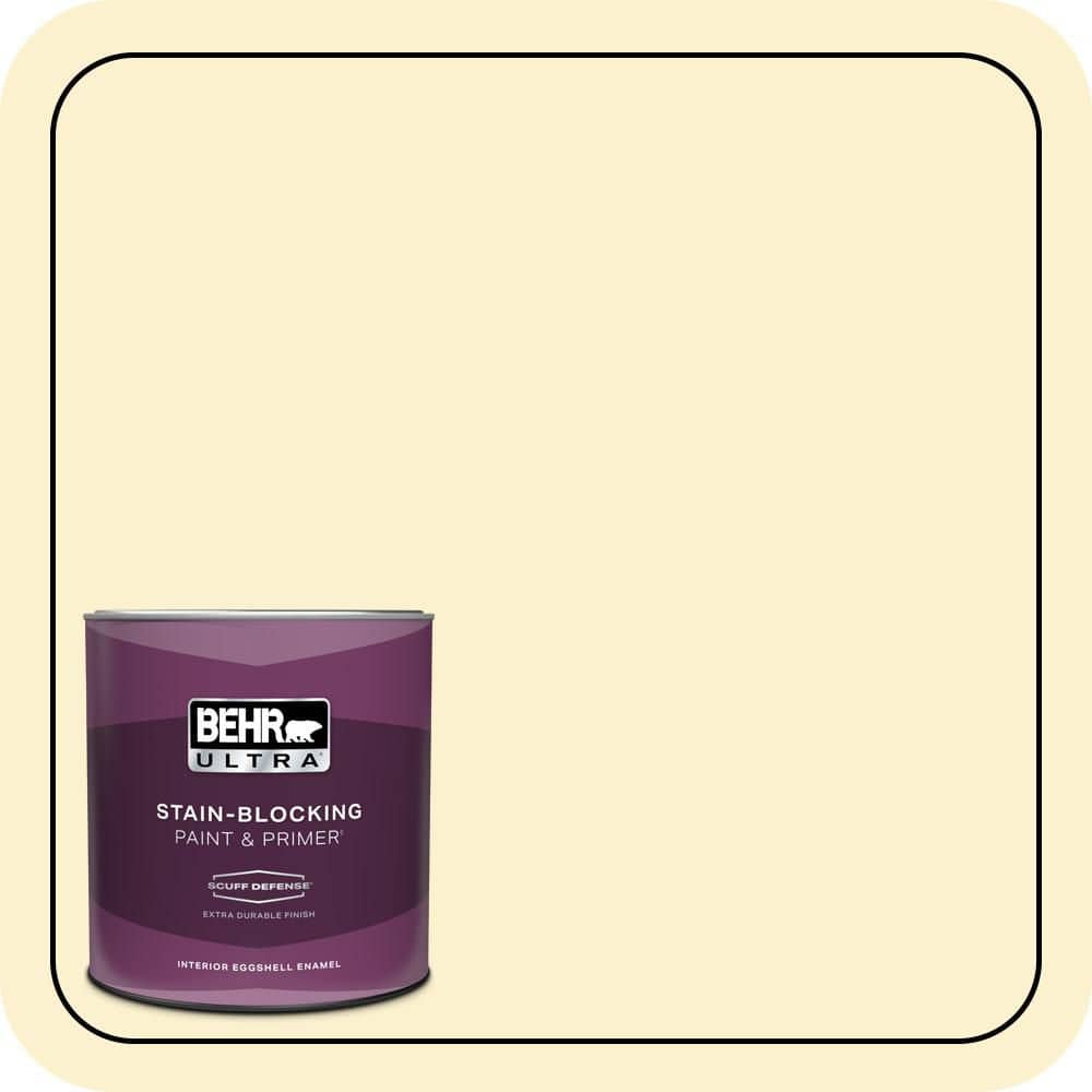 BEHR ULTRA 1 qt. #P280-1 Summer Bliss Extra Durable Eggshell Enamel Interior Paint & Primer