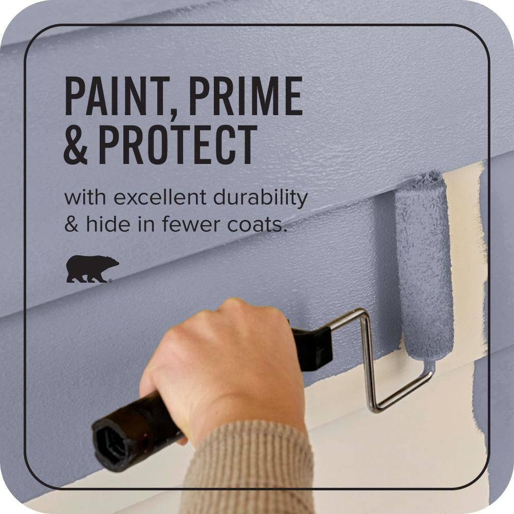 BEHR ULTRA 1 qt. #S550-4 Camelot Satin Enamel Exterior Paint & Primer (3)