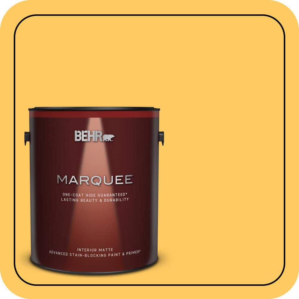 BEHR MARQUEE 1 gal. #P260-6 Smiley Face Matte Interior Paint & Primer