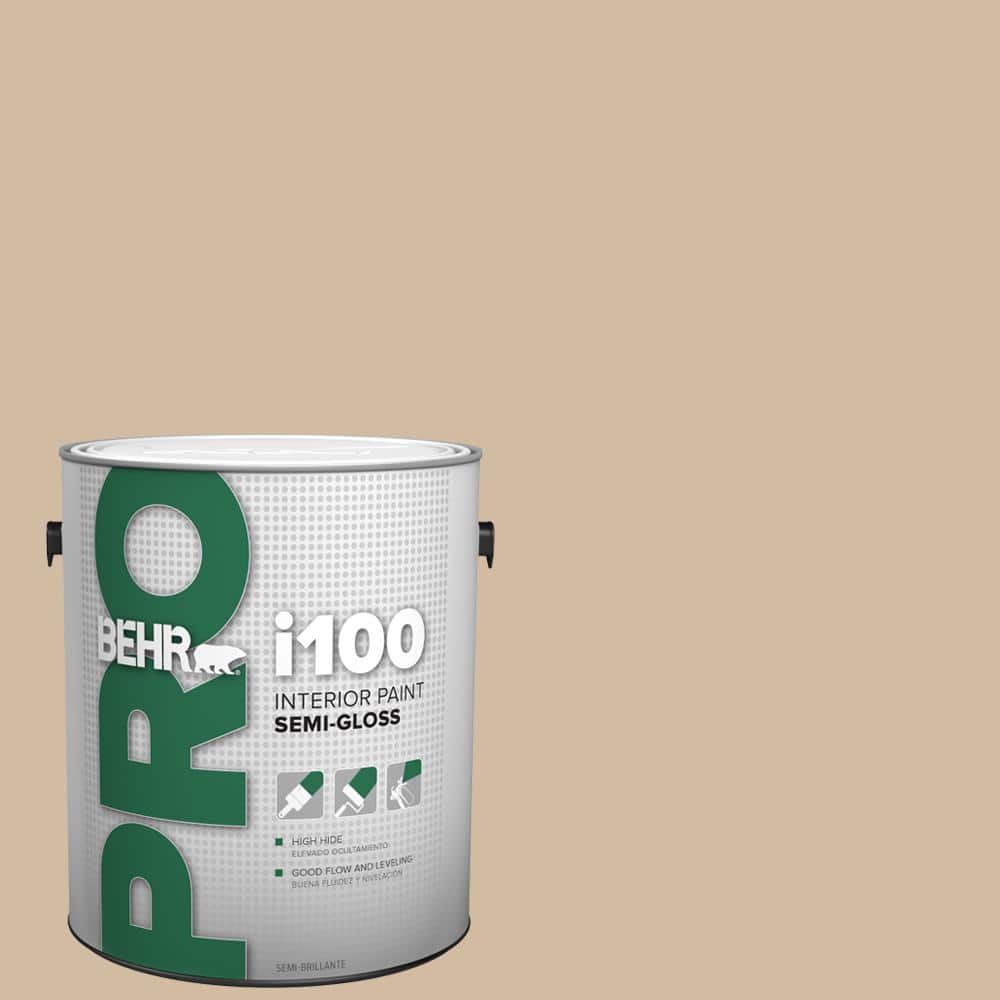 BEHR PRO 1 gal. #N270-3 Coco Semi-Gloss Interior Paint