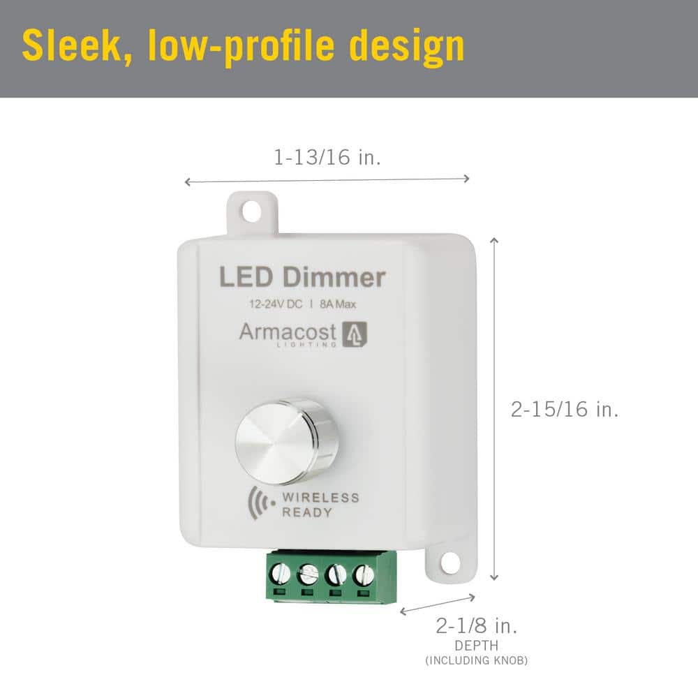 Armacost Lighting Rotary Knob LED Dimmer (3)