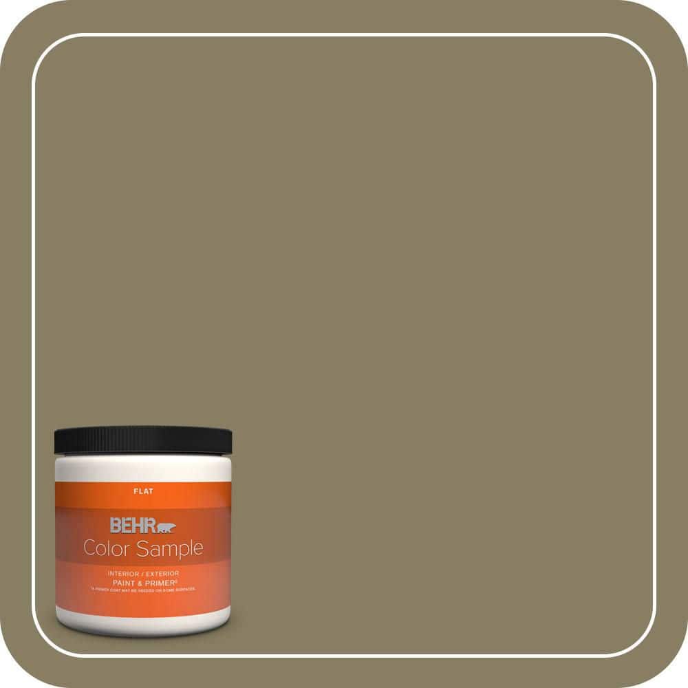 BEHR PREMIUM PLUS #N340-6 Sorrel Leaf Enamel Low Odor & Primer (1)