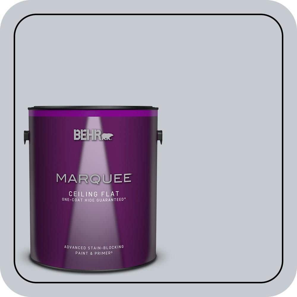 BEHR MARQUEE 1 gal. #MQ5-18 Paparazzi Flash One-Coat Hide Ceiling Flat Interior Paint & Primer