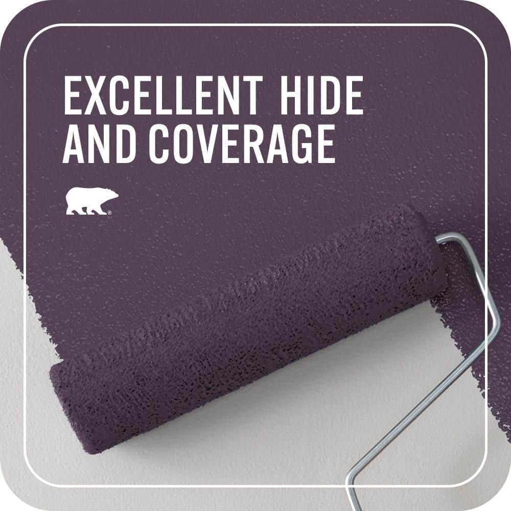 BEHR PREMIUM PLUS #S-H-690 Interlude Enamel & Primer Color Sample (4)