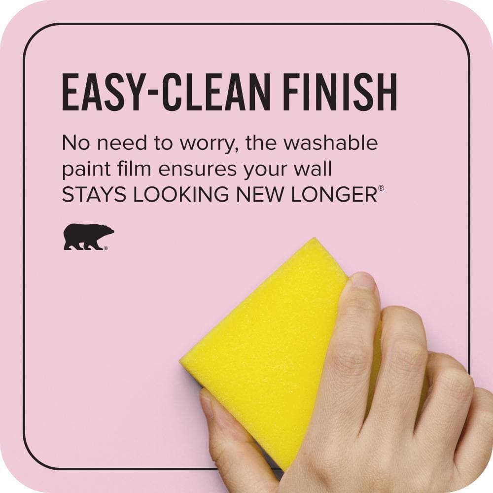 BEHR ULTRA 1 gal. #P130-1 Piggy Bank Extra Durable Flat Interior Paint & Primer (4)