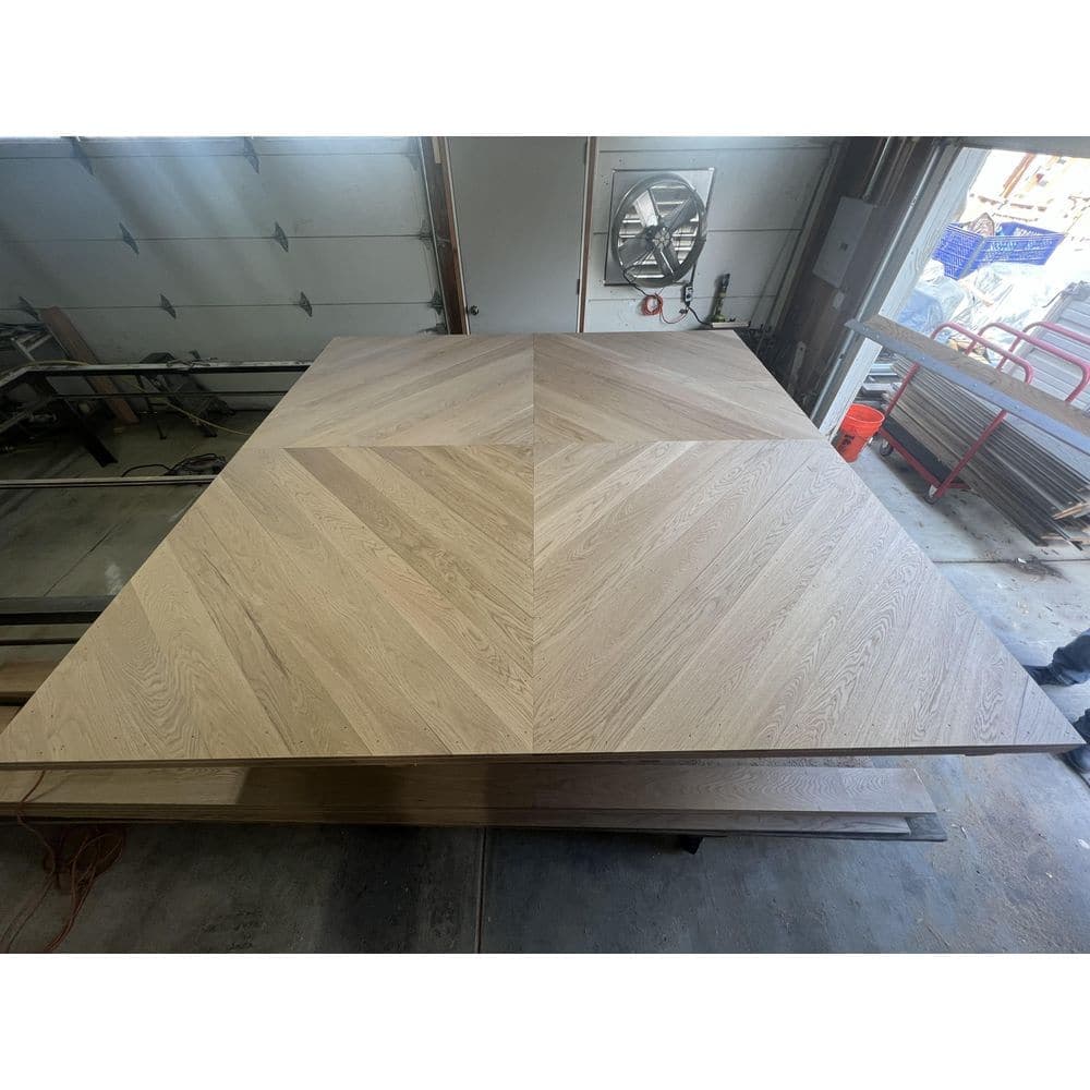 Swaner Hardwood 1 in. x 8 in. x 8 ft. Rift/Quartered Sawn White Oak S4S Hardwood Board (2-Pack) (2)