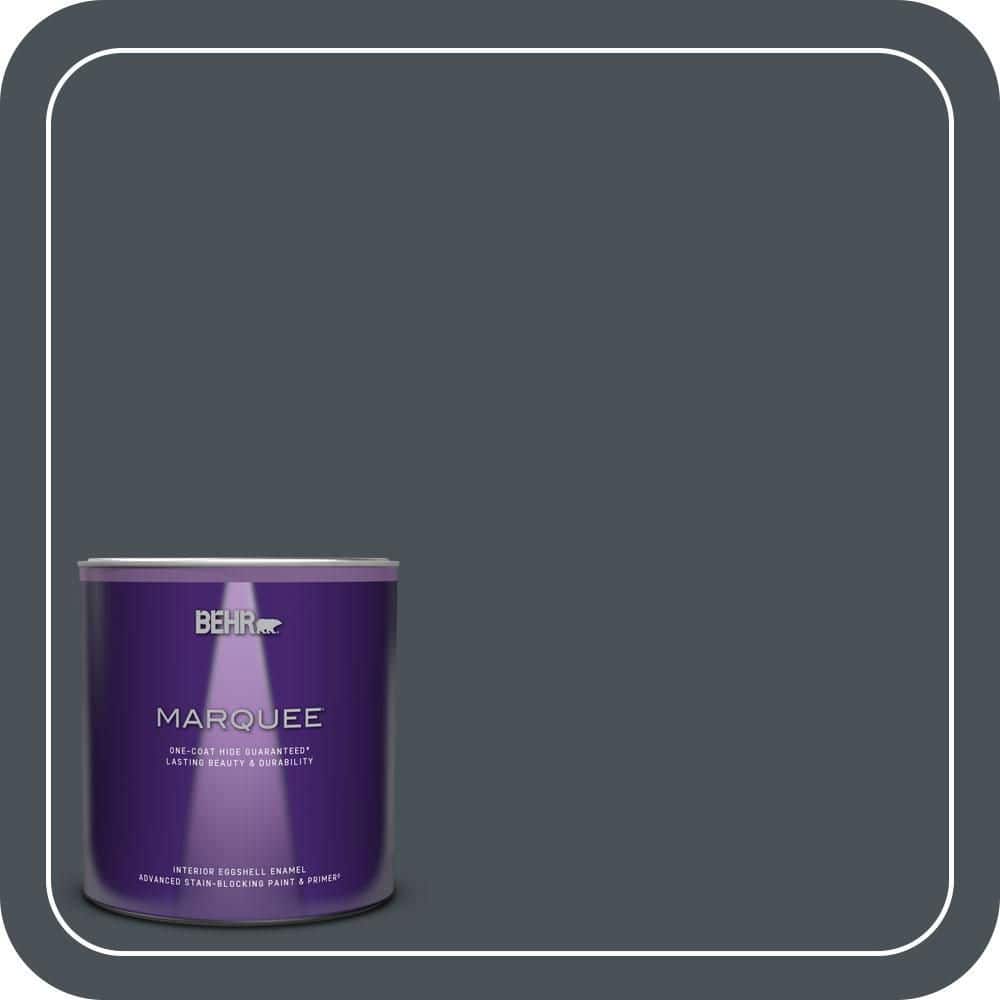 BEHR MARQUEE 1 qt. #PPU25-22 Chimney Eggshell Enamel Interior Paint & Primer