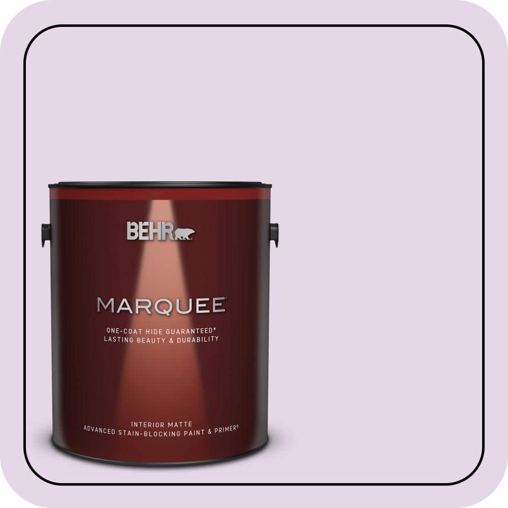 BEHR MARQUEE 1 gal. #660A-2 Chateau Rose Matte Interior Paint & Primer