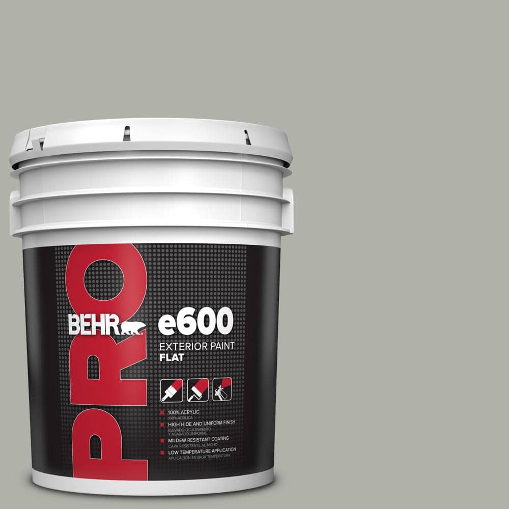 BEHR PRO 5 gal. #BNC-06 Urban Putty Flat Exterior Paint