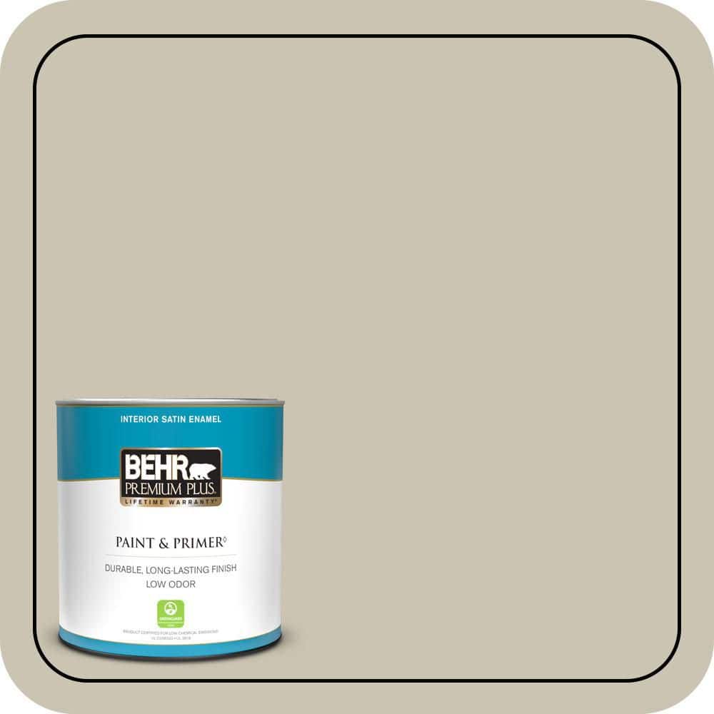 BEHR PREMIUM PLUS #MQ6-59 Still Moment Interior/Exterior Paint & Primer Color Sample (1)