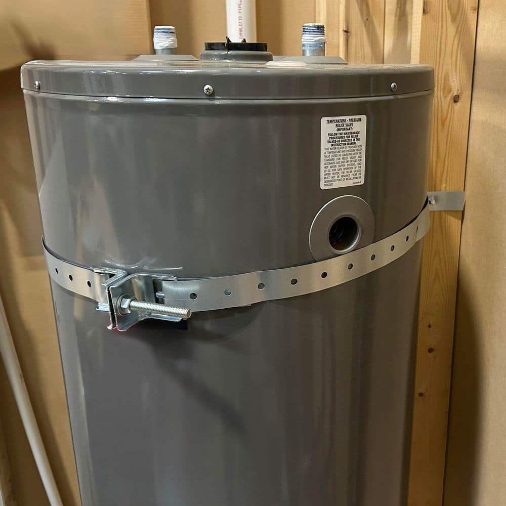Everbilt 80 Gal. Galvanized Steel Water Heater Restraining Strap (3)