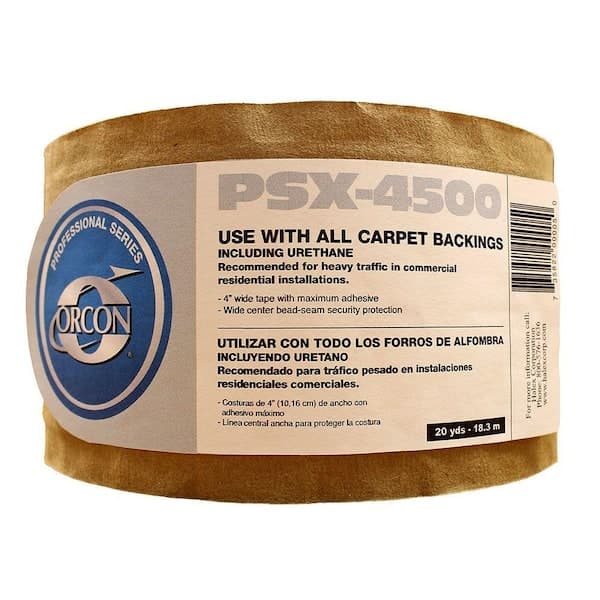 Orcon Indoor 4 in. x 60 ft. Carpet Seaming Tape Roll