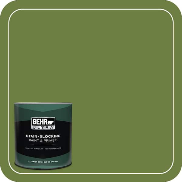 BEHR PREMIUM PLUS #M360-7 Rockwall Vine Interior/Exterior Paint & Primer Color Sample (2)