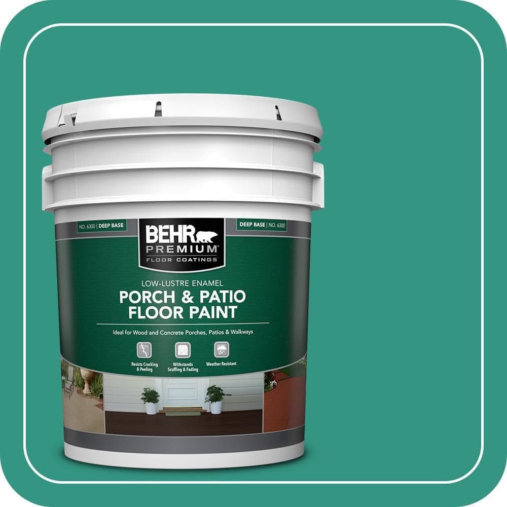 BEHR PREMIUM #P440-6 Textured Low-Lustre Enamel Interior/Exterior Porch and Patio Anti-Slip Floor Paint (1)