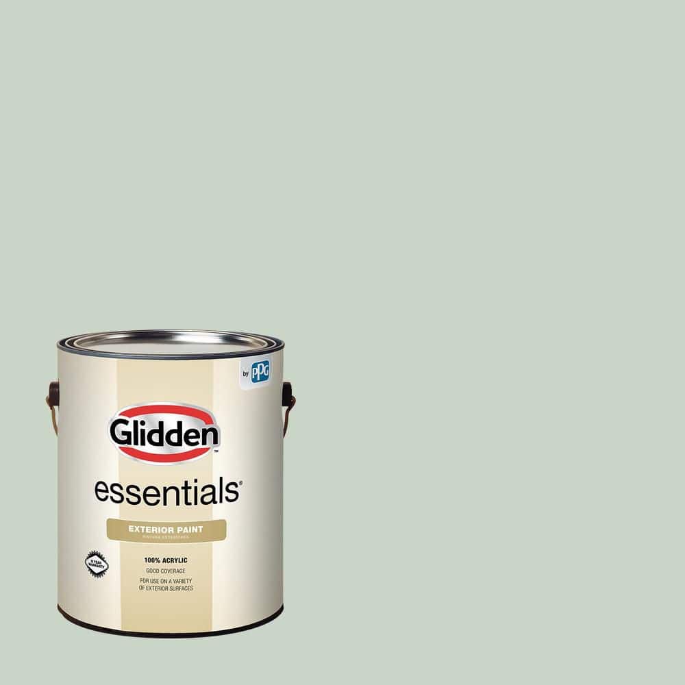 Glidden Essentials 1 gal. PPG1129-2 Falling Star Semi-Gloss Exterior Paint
