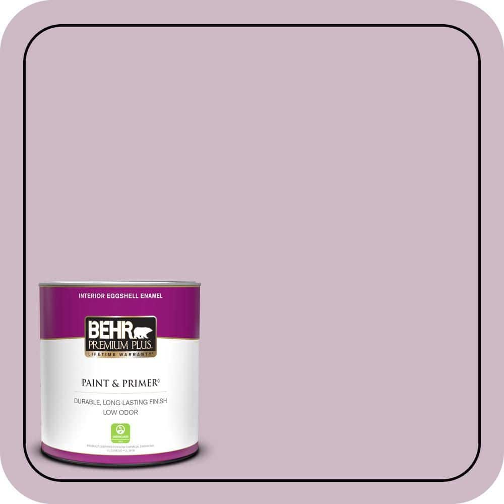 BEHR PREMIUM PLUS #S110-3 Queens Violet Enamel & Primer Color Sample (1)