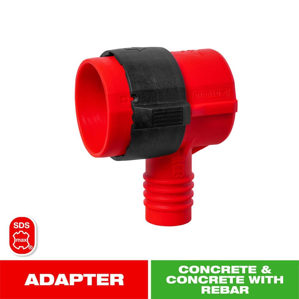 DIABLO AMPED Rebar Demon SDS-Max Snap-Lock Adapter (1)