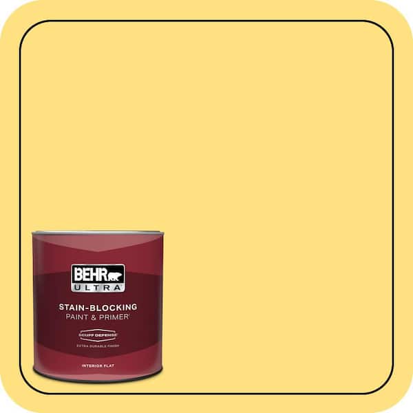 BEHR PREMIUM PLUS #370B-4 June Day Flat Low Odor & Primer (3)