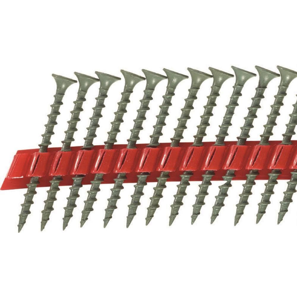 Hilti #6 x 2 in. Kwik-Cote Plated Bugle Head Stitch Point Collated Drywall Screw (4000-Pack) (2)