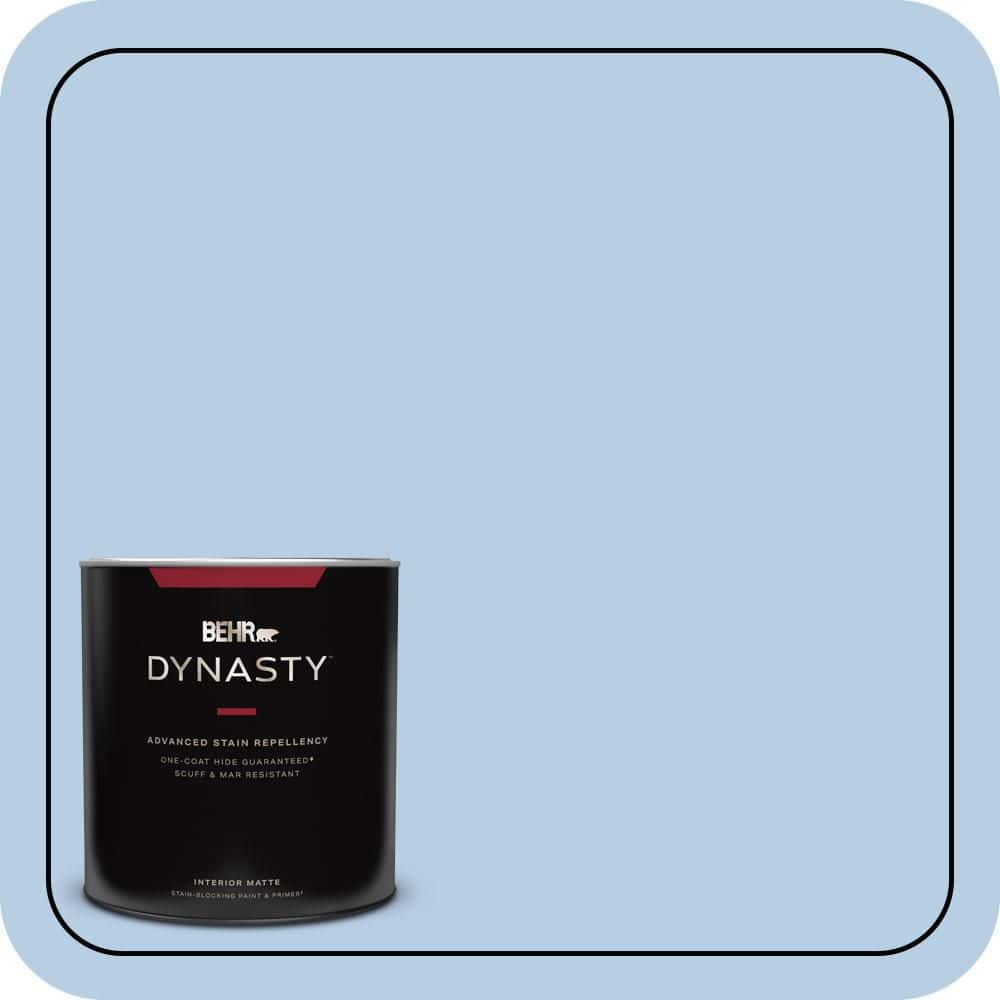 BEHR DYNASTY 1 qt. #570C-3 Tender Twilight Matte Interior Stain-Blocking Paint & Primer