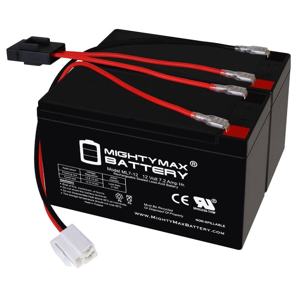 MIGHTY MAX BATTERY 12-Volt 7Ah SLA Replacement Battery Compatible With Razor Electric scooter wire harness for Razor dirt bikes (1)
