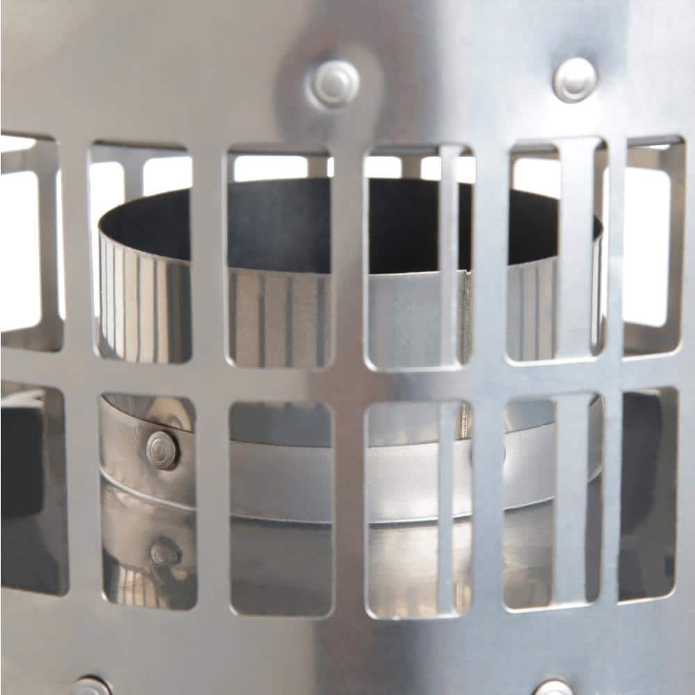 Rheem 3 in. x 5 in. Stainless Steel Concentric Vent Termination For Indoor Tankless Gas Water Heaters Venting Solutions (3)