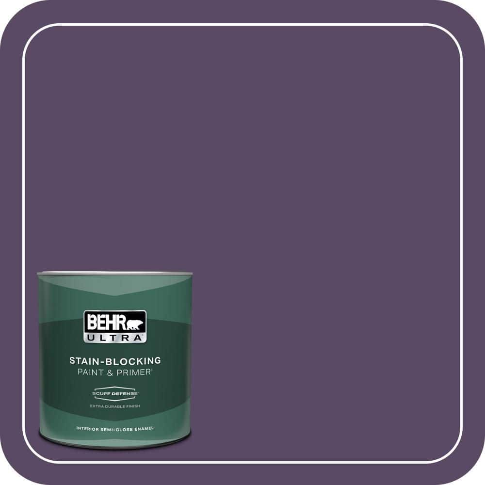 BEHR ULTRA 1 qt. #M570-7 Paparazzi Extra Durable Semi-Gloss Enamel Interior Paint & Primer