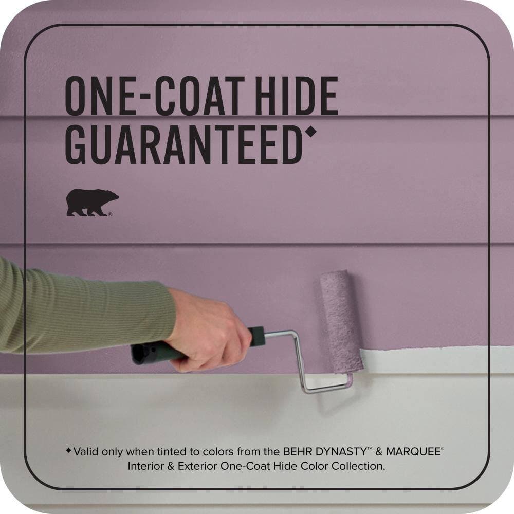 BEHR MARQUEE 5 gal. #S110-5 Garden Plum Flat Exterior Paint & Primer (3)