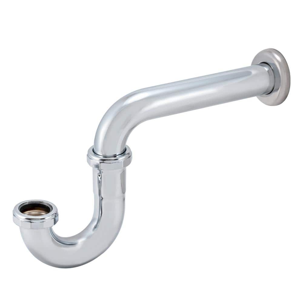 EASTMAN 1-1/4 in. Brass P-Trap with Flange