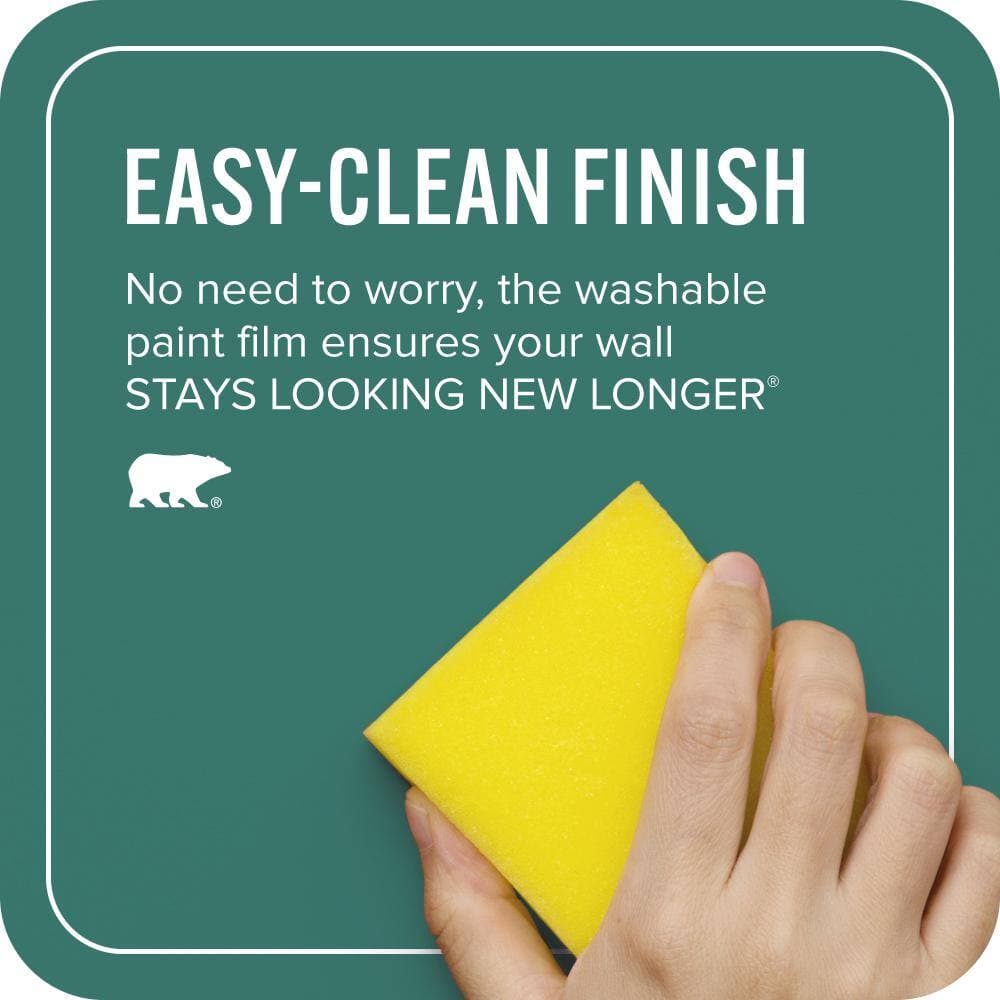 BEHR ULTRA 1 gal. #490D-7 Greensleeves Extra Durable Flat Interior Paint & Primer (4)
