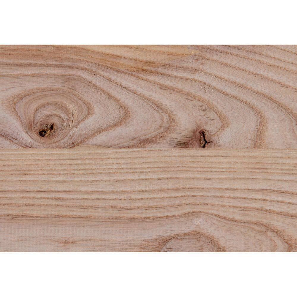 Ornamental Mouldings 0.75 in. D x 7.25 in. W x 72 in. L Unfinished Rustic Ash Wood Board (2)