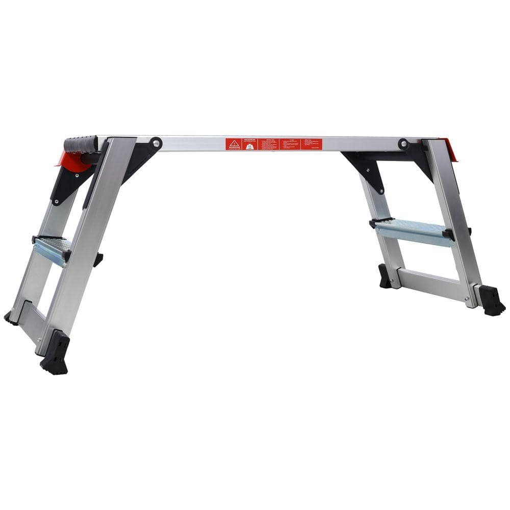 Miscool Avex 2-Step 1.5 ft. Reach Height Aluminium Step Stool with 330 lbs. Load Capacity (3)