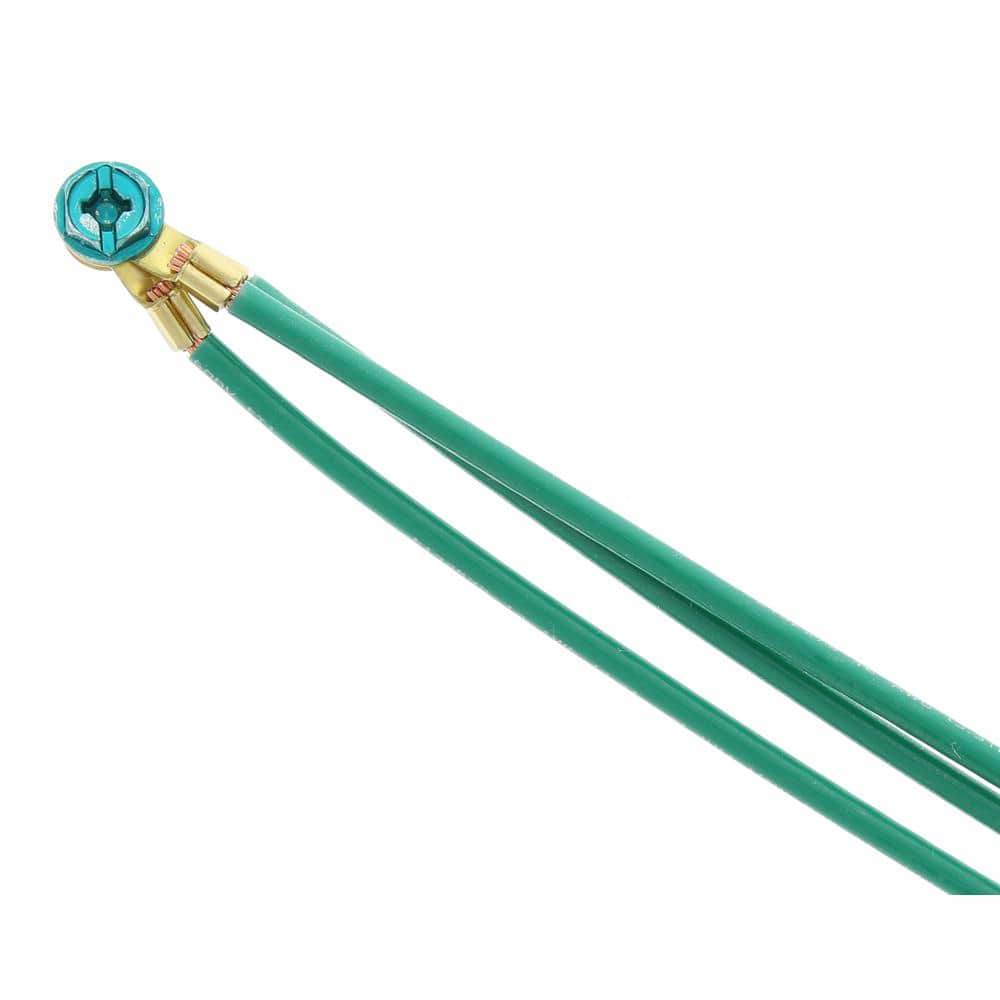 IDEAL 8 in. Pigtail 3-Wire Stranded Ring and Screw on One, Stripped on Second, Fork on Third/Fourth (25-Pack) (3)