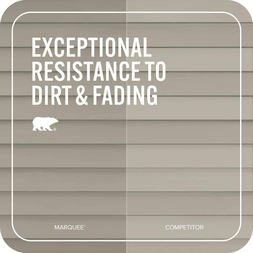 BEHR MARQUEE 5 gal. #QE-58 Moon Rock Flat Exterior Paint & Primer (4)