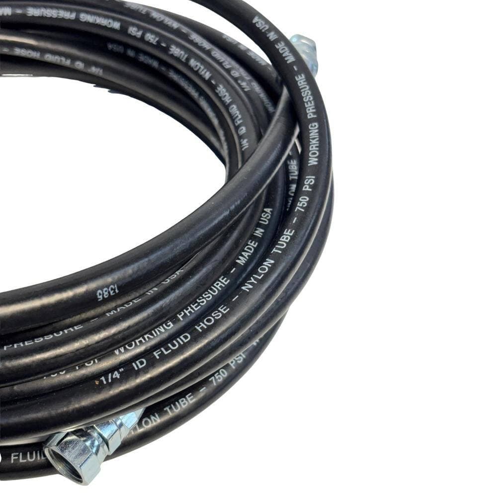 Bedford Precision 25' x 1/4" Fluid Hose Assembly for Binks and Devilbiss (2)